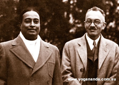 Yogananda & Dr Lewis